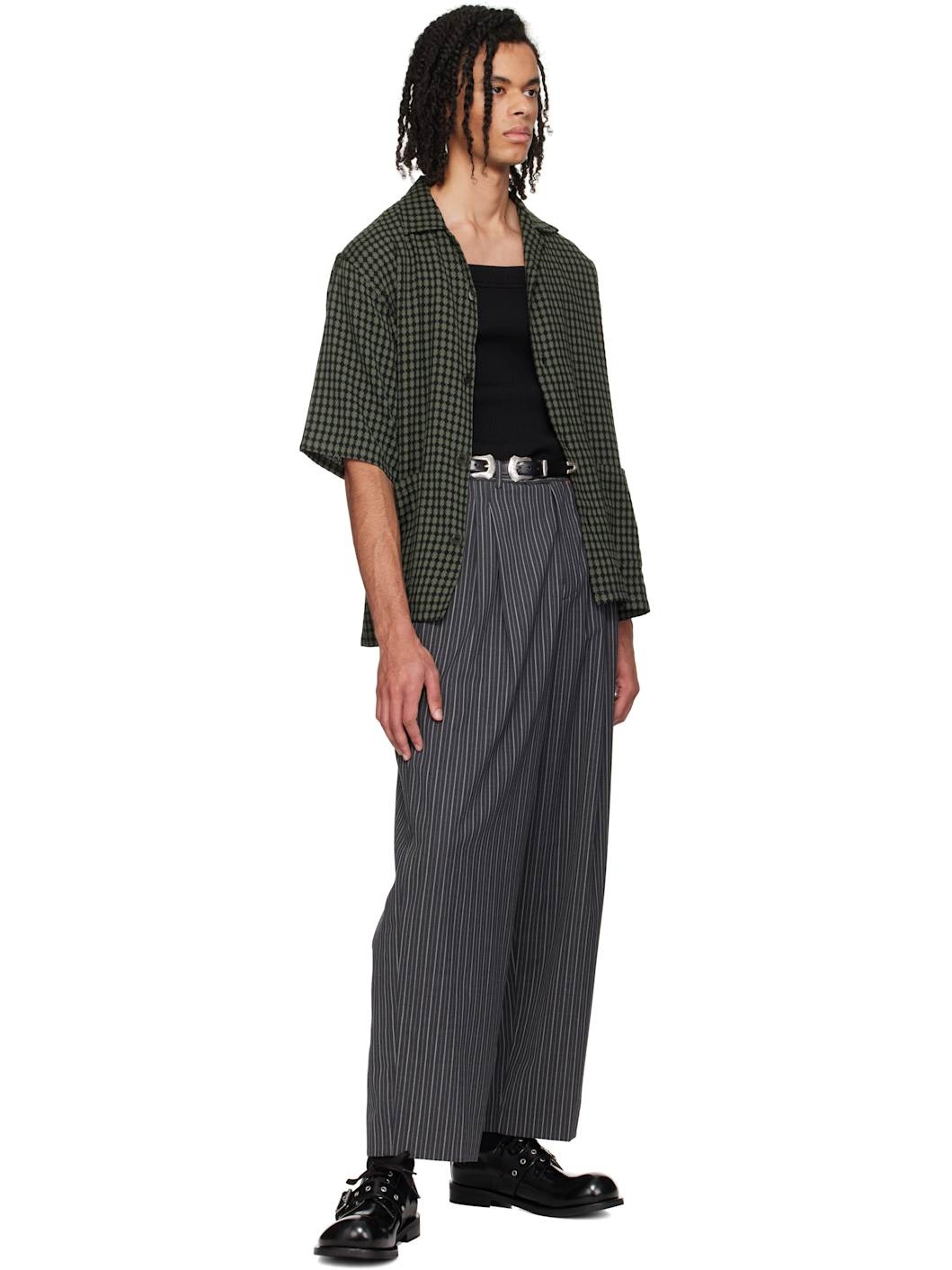 s*o様 TOGA VIRILIS Double buckle belt cle Black Double Buckle Belt by Toga Virilis on Sale