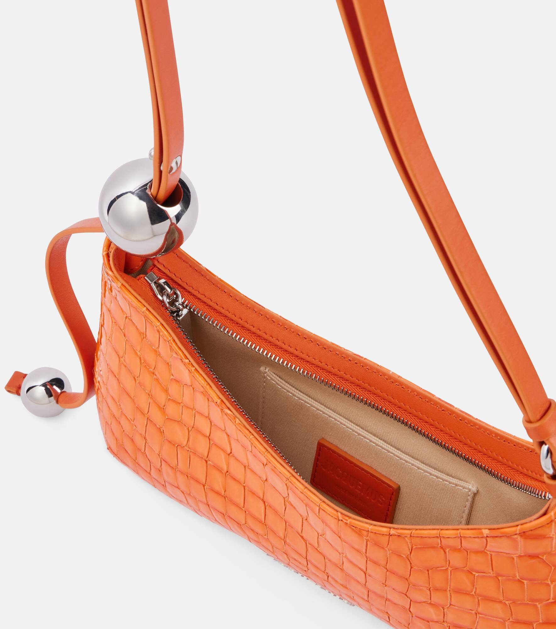Bisou Perle leather shoulder bag - 3