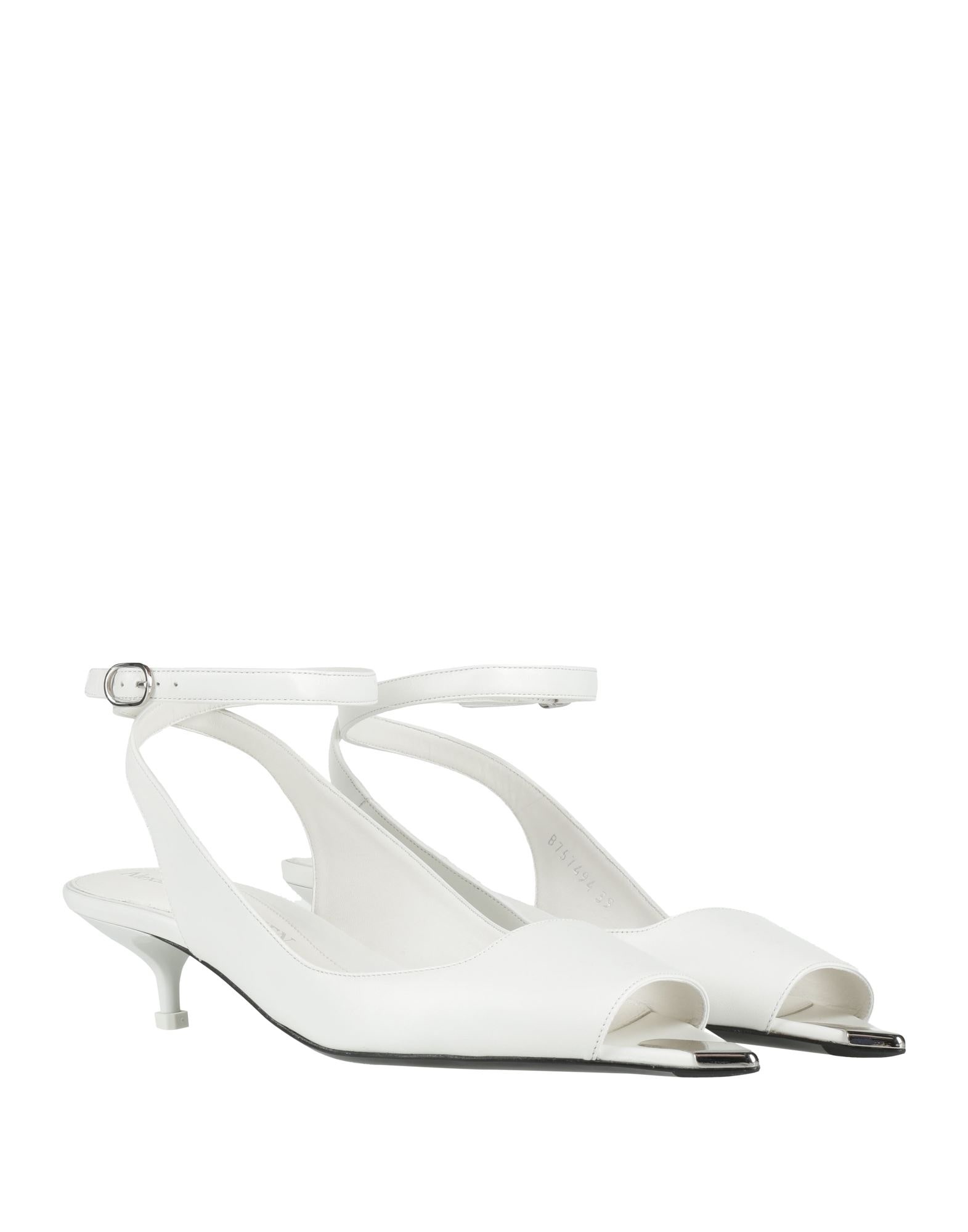 White Women's Sandals - 2