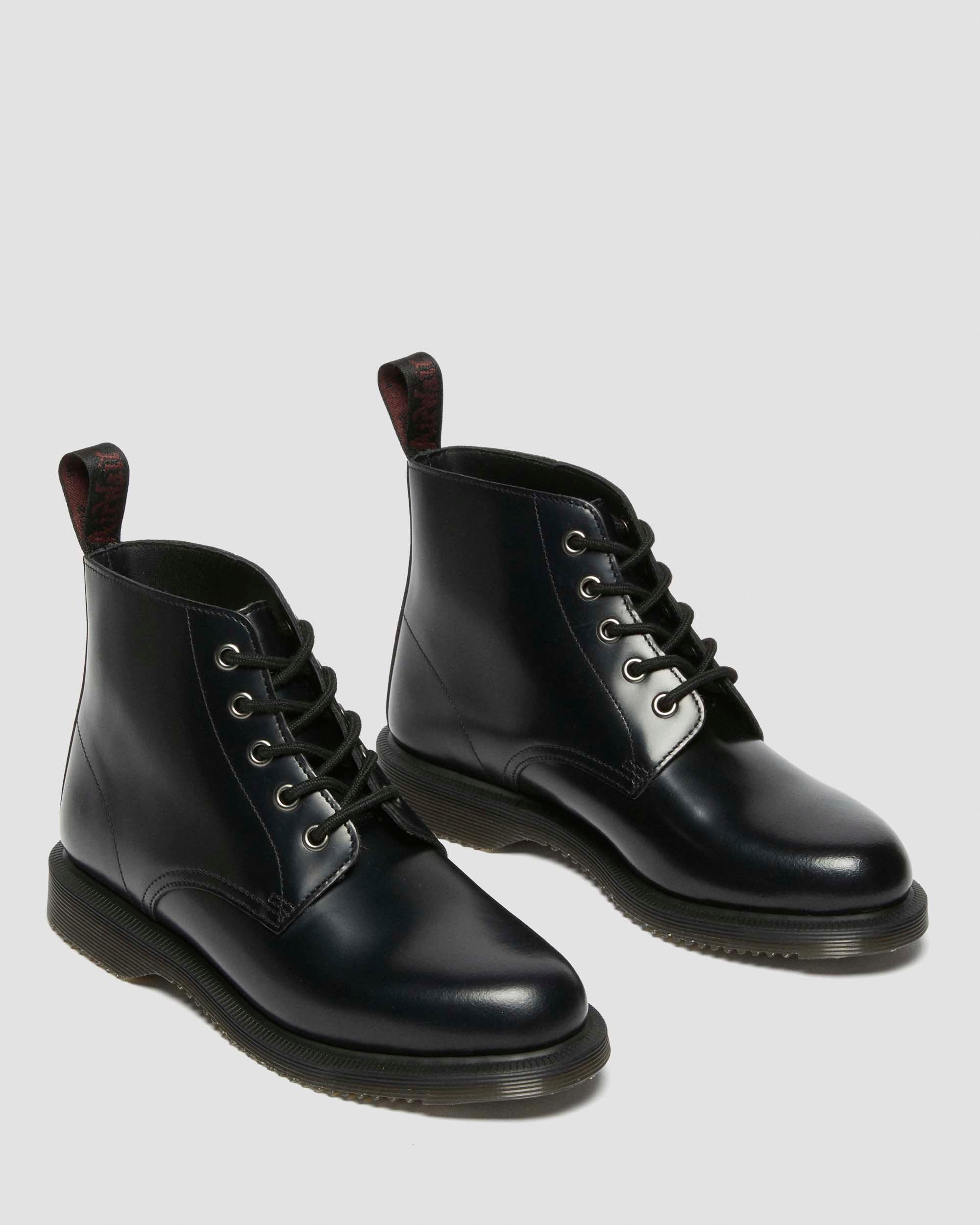 Emmeline Smooth Lace Up Boots - 5