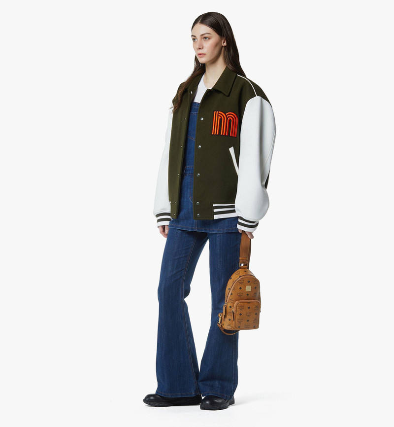 MCM Aren Sling Bag in Visetos outlook