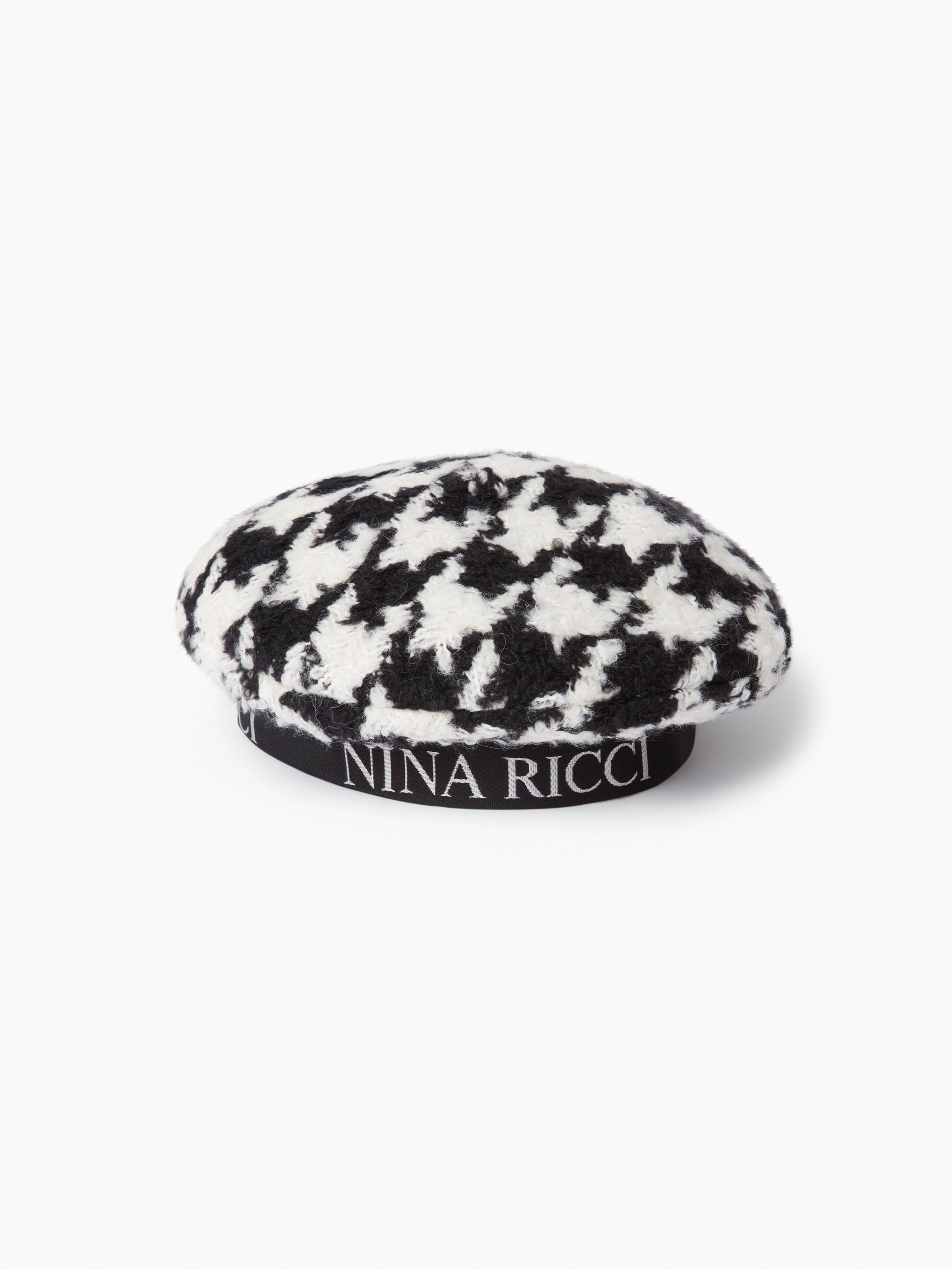WOOL BERET WITH NINA RICCI LOGO - 1