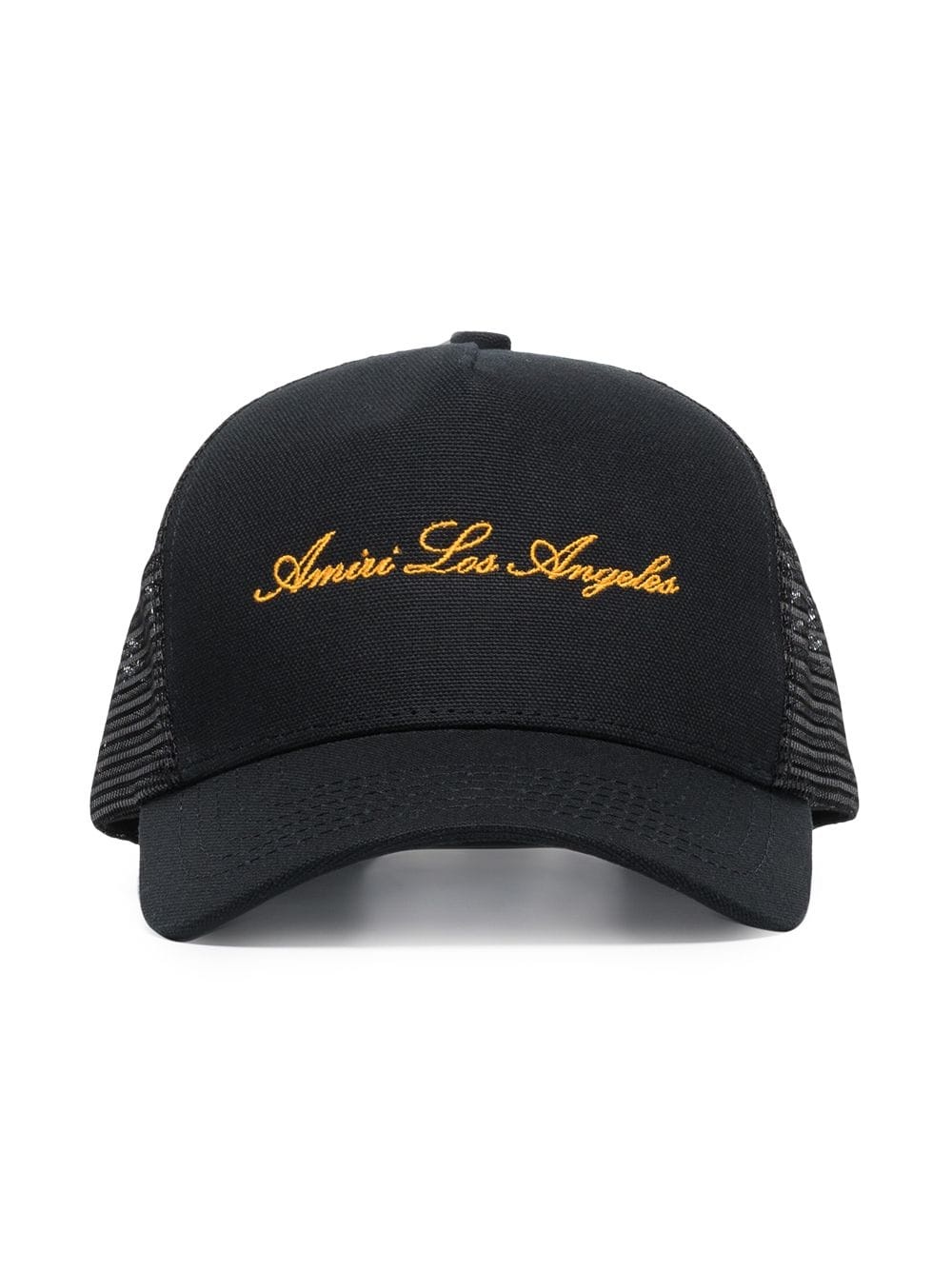 logo embroidered trucker cap - 1