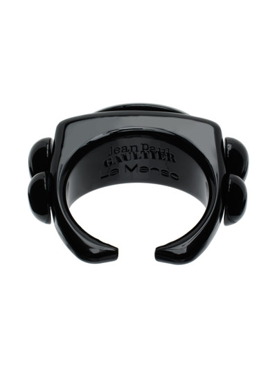 Jean Paul Gaultier Black La Manso Edition Siamés Cuff Bracelet outlook