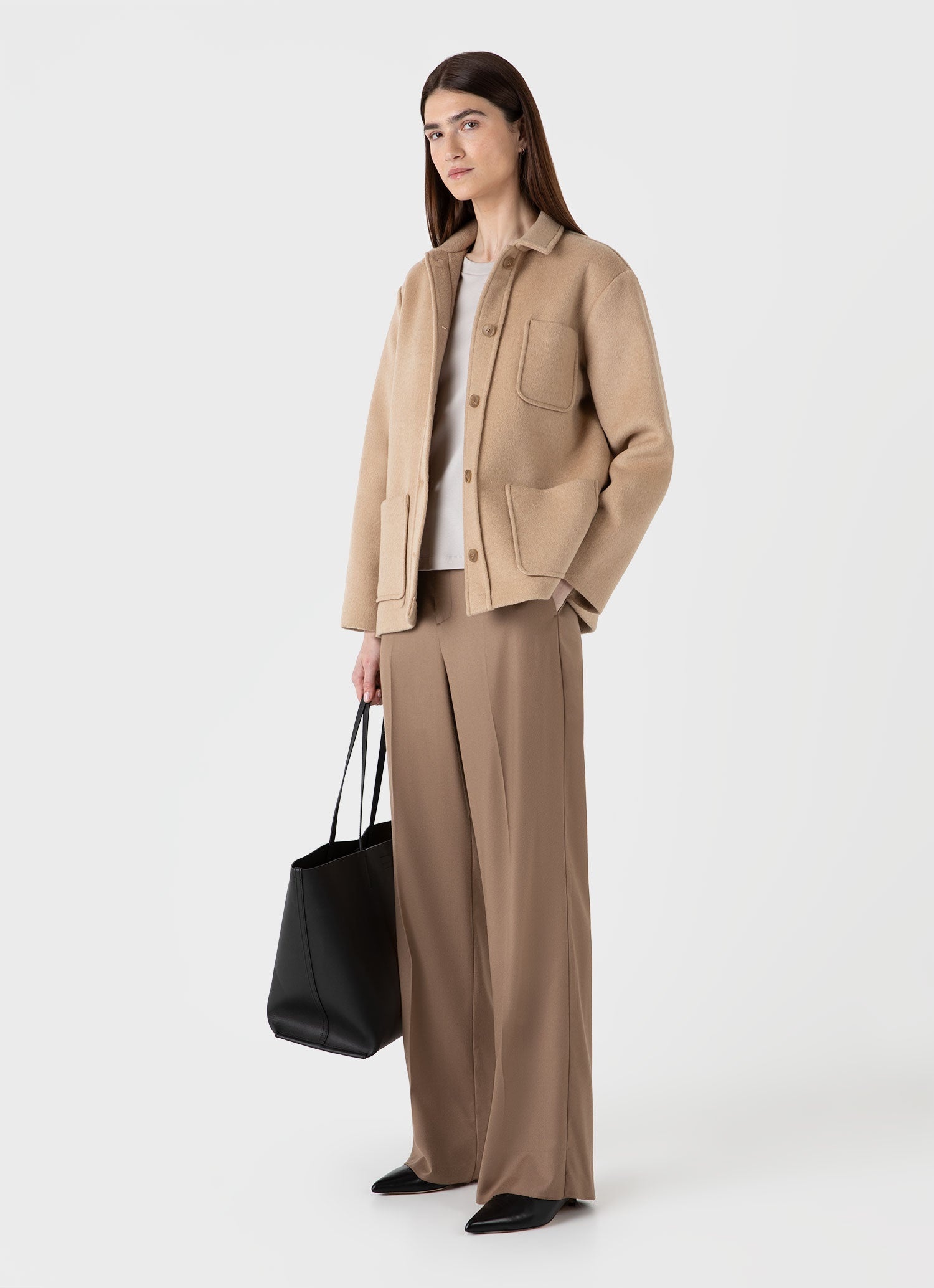 Double Faced Twin Pocket Jacket - 2
