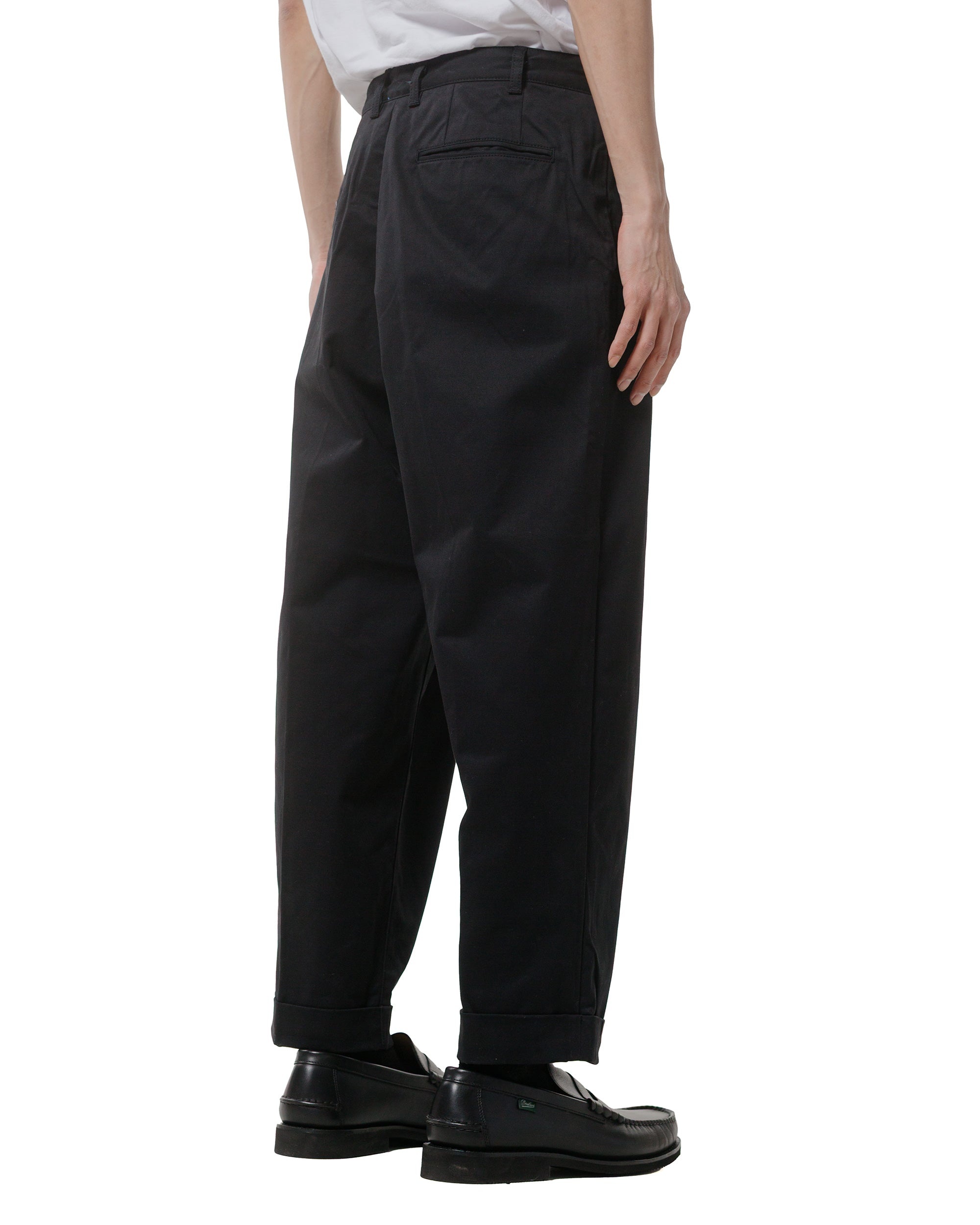 2Pleats Twill Black - 3