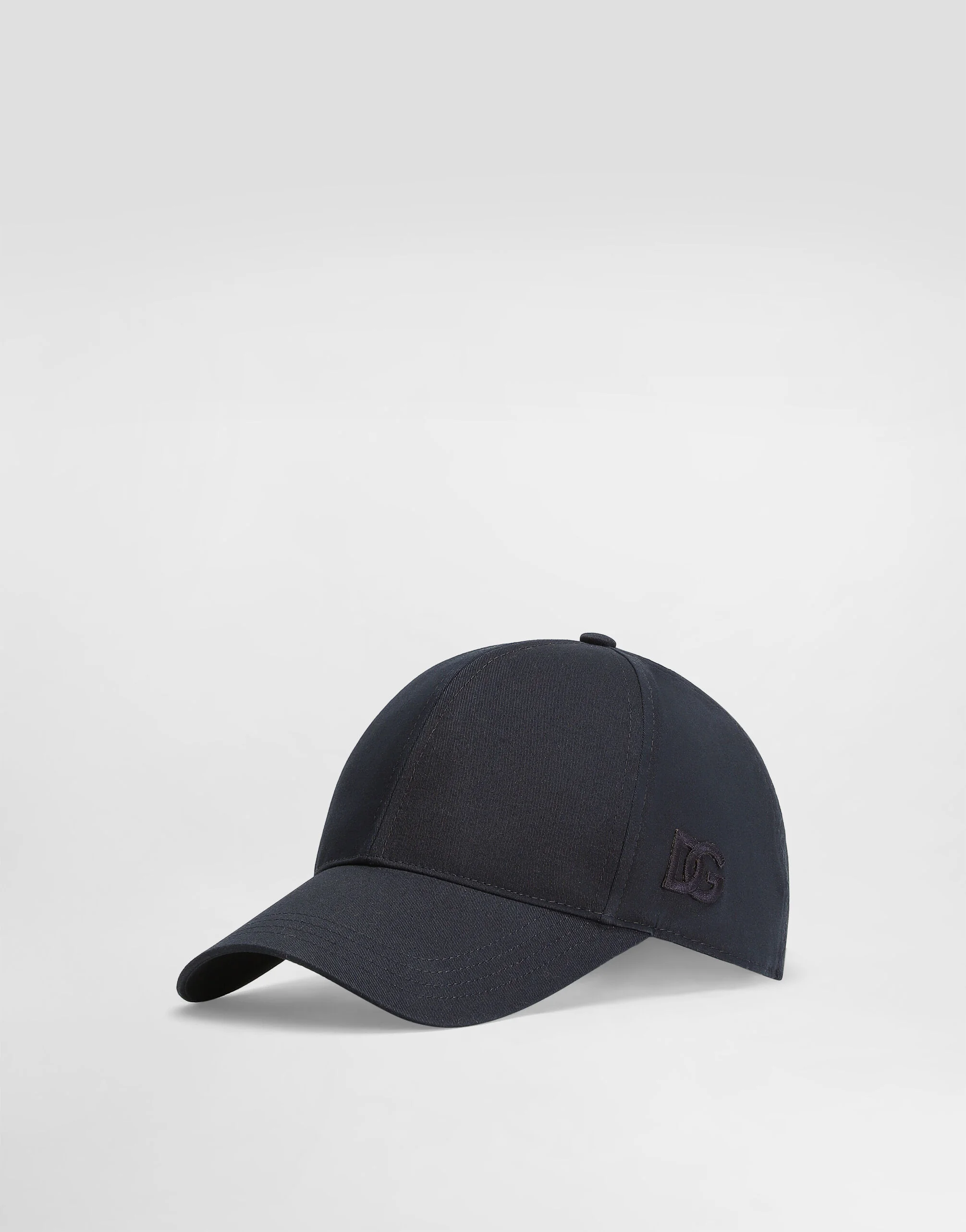 Cotton gabardine baseball cap - 1