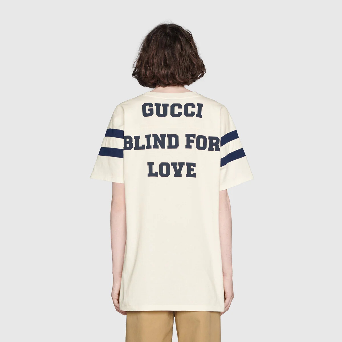 GUCCI イタリア製 Tシャツ XSサイズ BLIND FOR LOVE Gucci Blind For Love T-Shirt in White — UFO No More