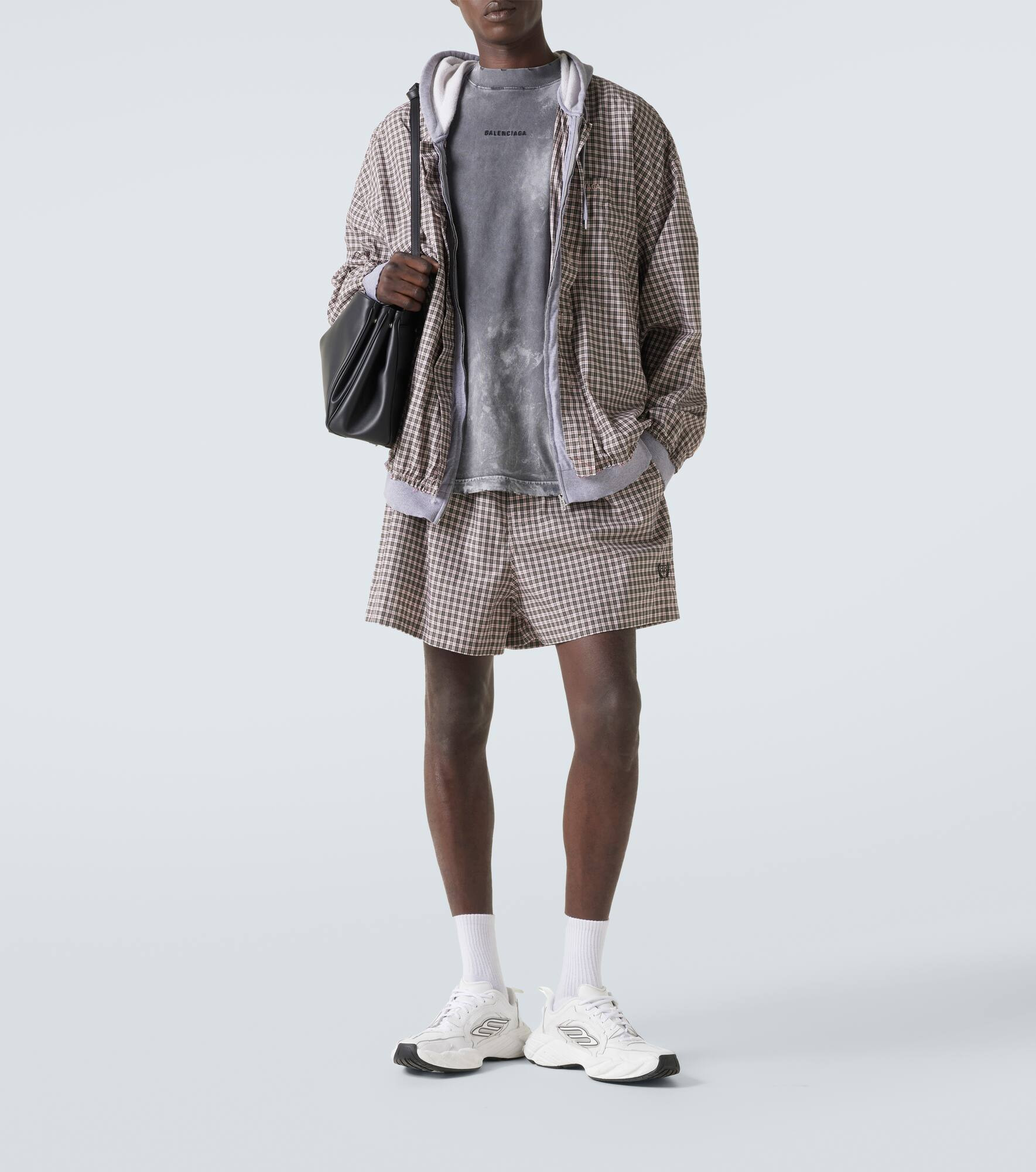 Checked cotton poplin jacket - 2