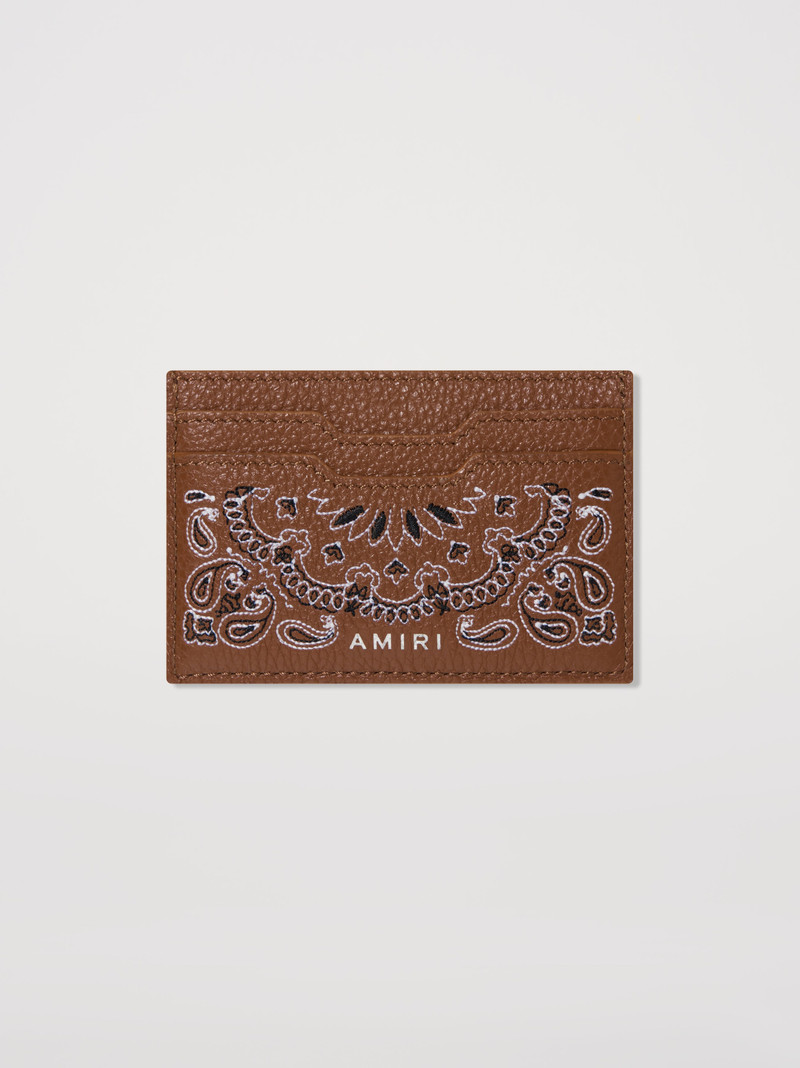 LEATHER BANDANA CARD HOLDER 1