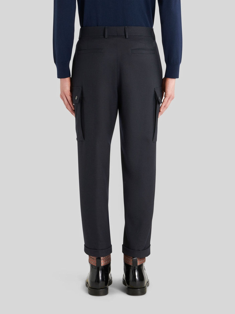 WOOL TROUSERS WITH TUCKS 4