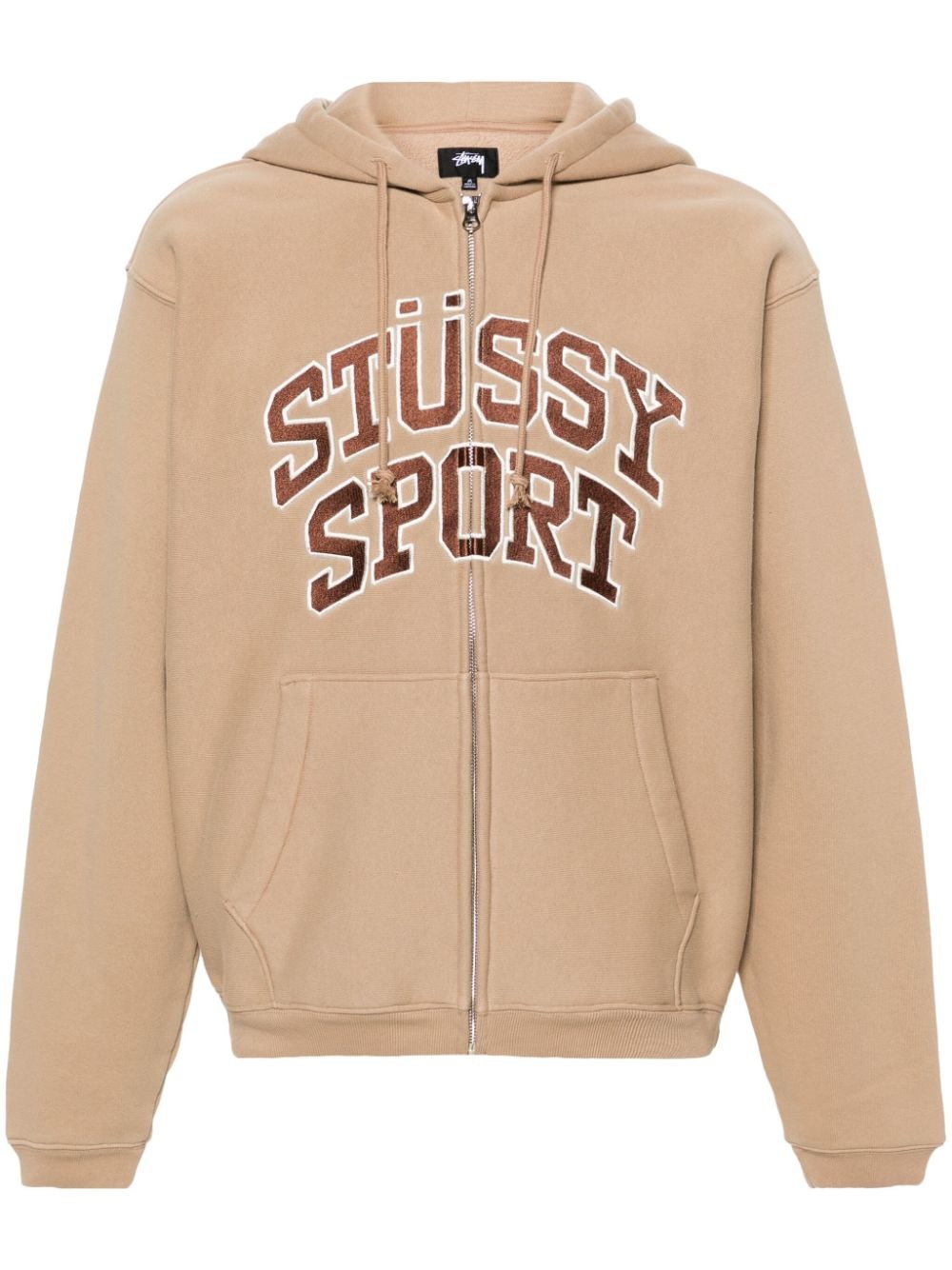 Stussy sport cotton blend hoodie - 1