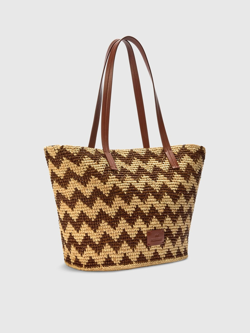 Missoni Raffia tote bag outlook