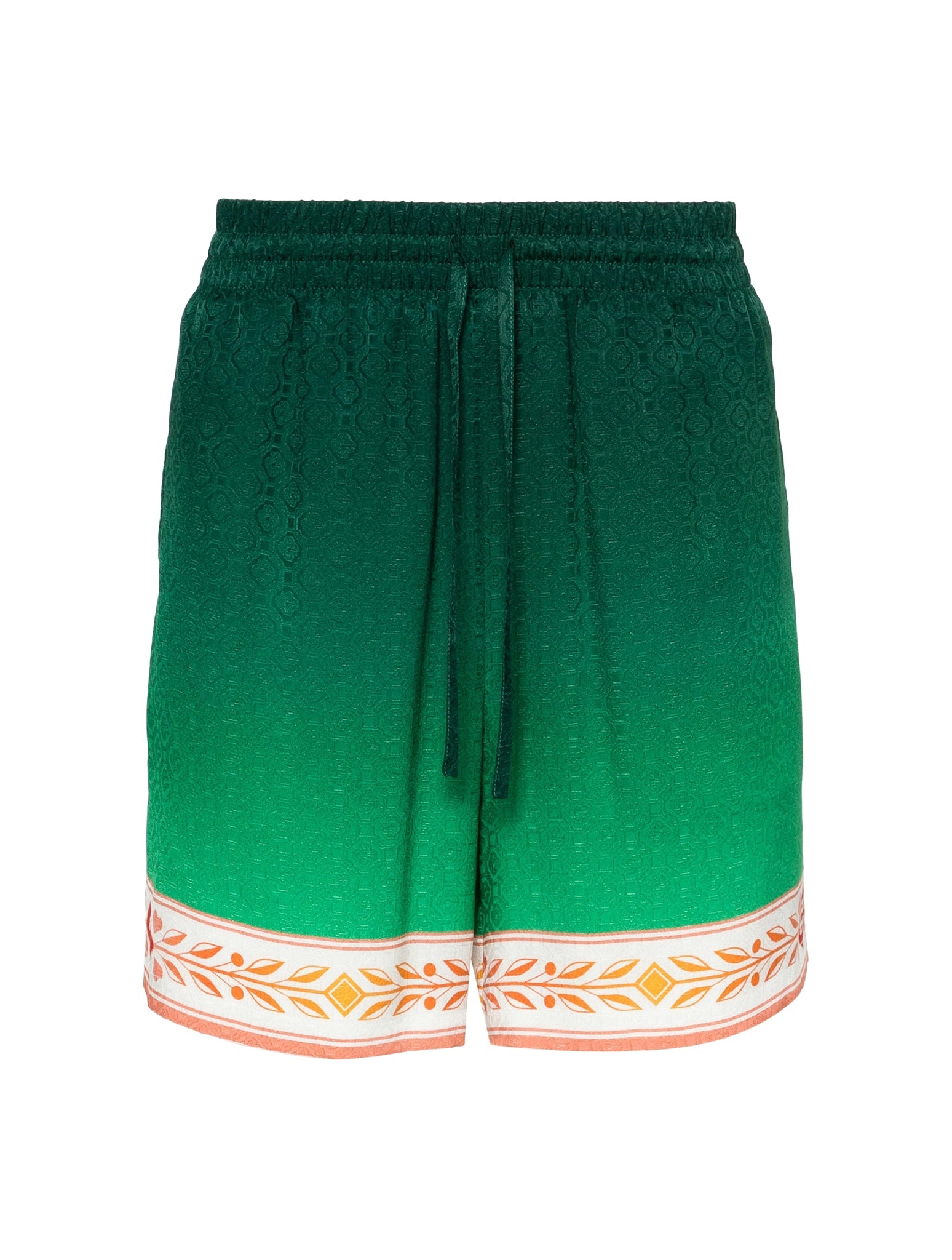 SILK SHORTS WITH DRAWSTRINGS - 1