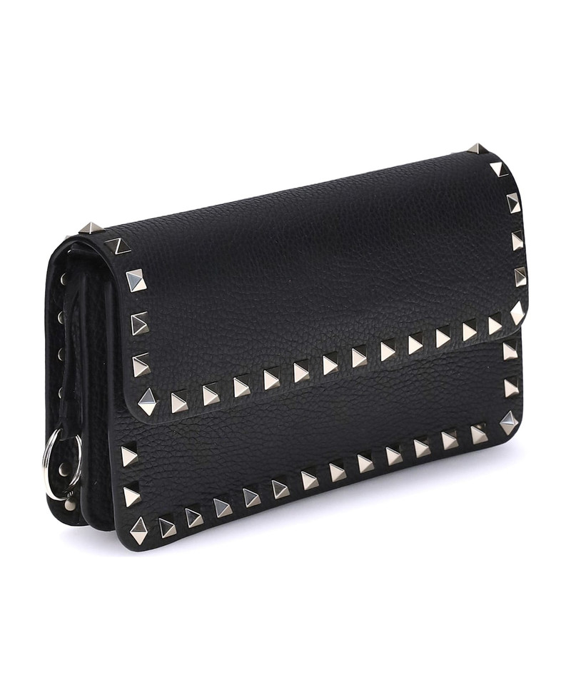 Valentino Rockstud Pochette With Chain outlook
