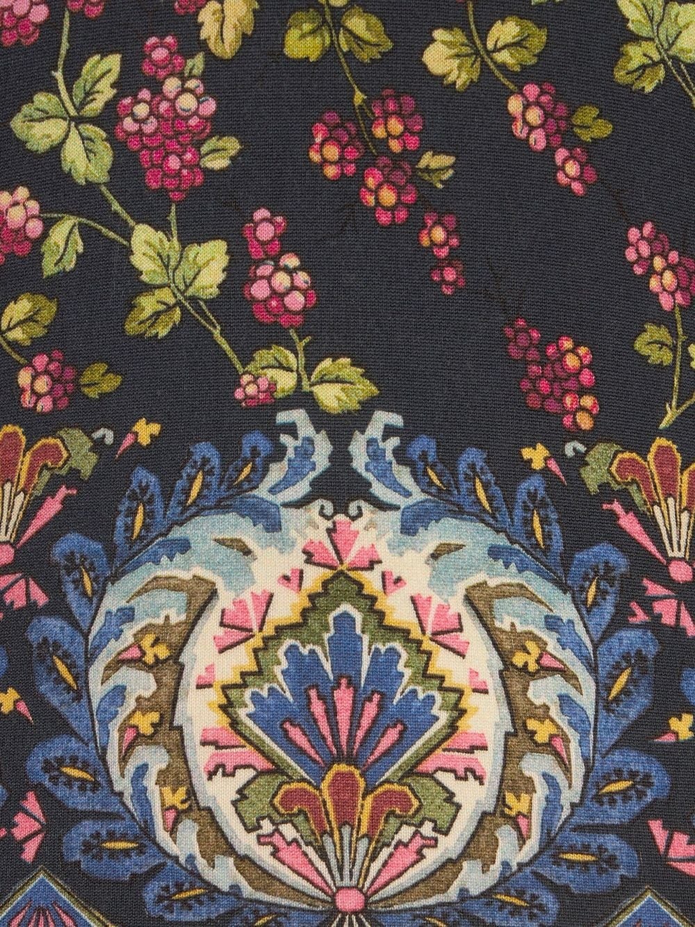floral-print knitted top - 5