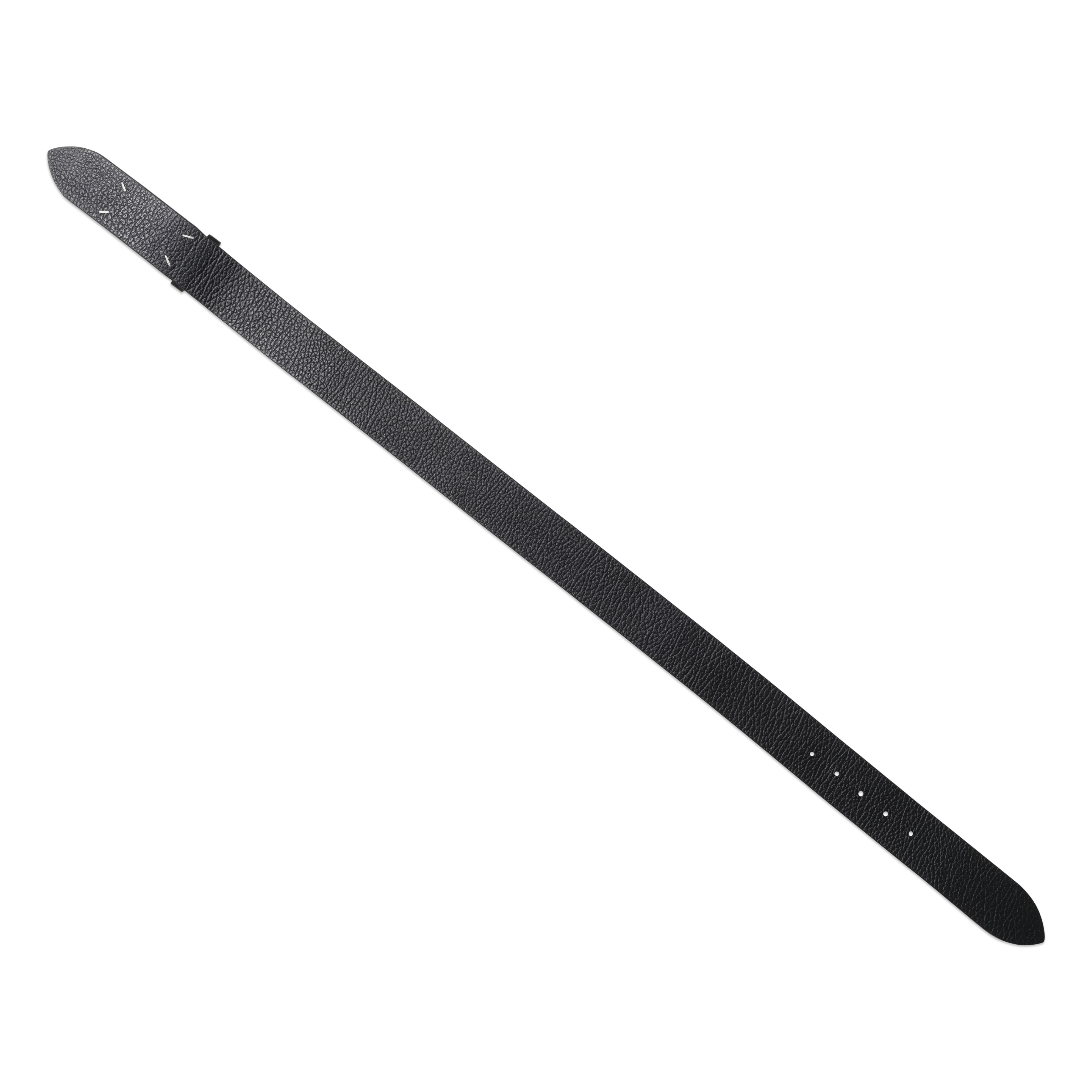 Four Stiches Belt 45 in Black - 3