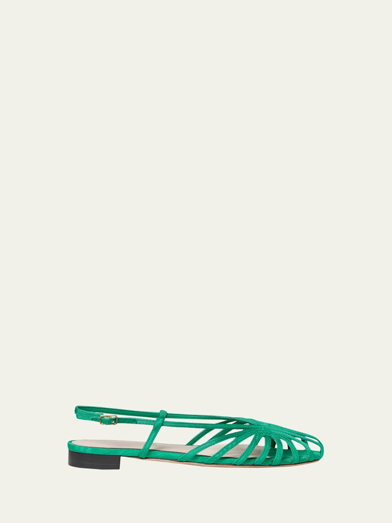 Devon Moire Slingback Sandals 1