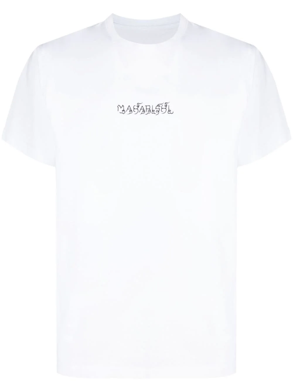 logo-print organic cotton T-shirt - 1