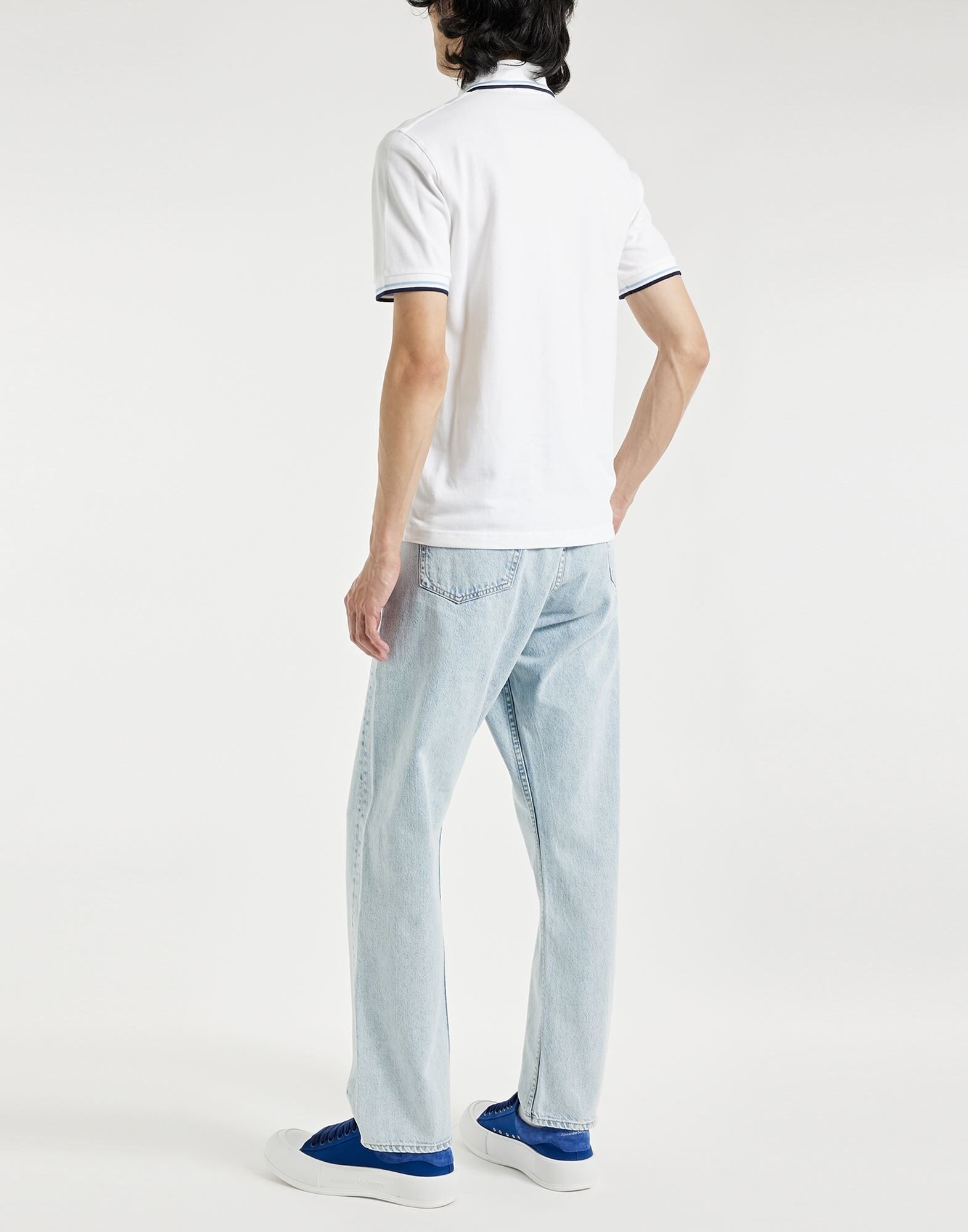 Blue Men's Denim Pants - 3