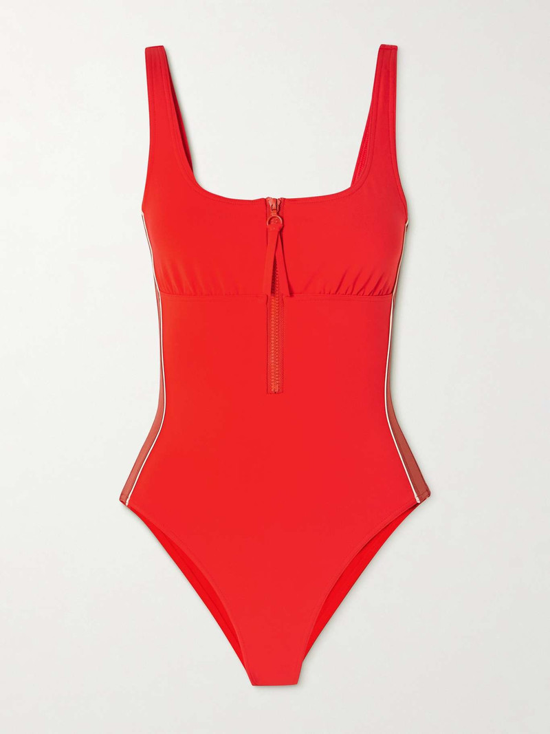 Athletic Tribune paneled swimsuit - 1