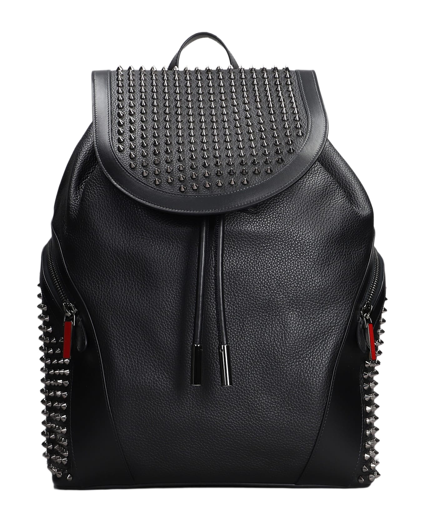 Funky Backpack In Black Leather - 1