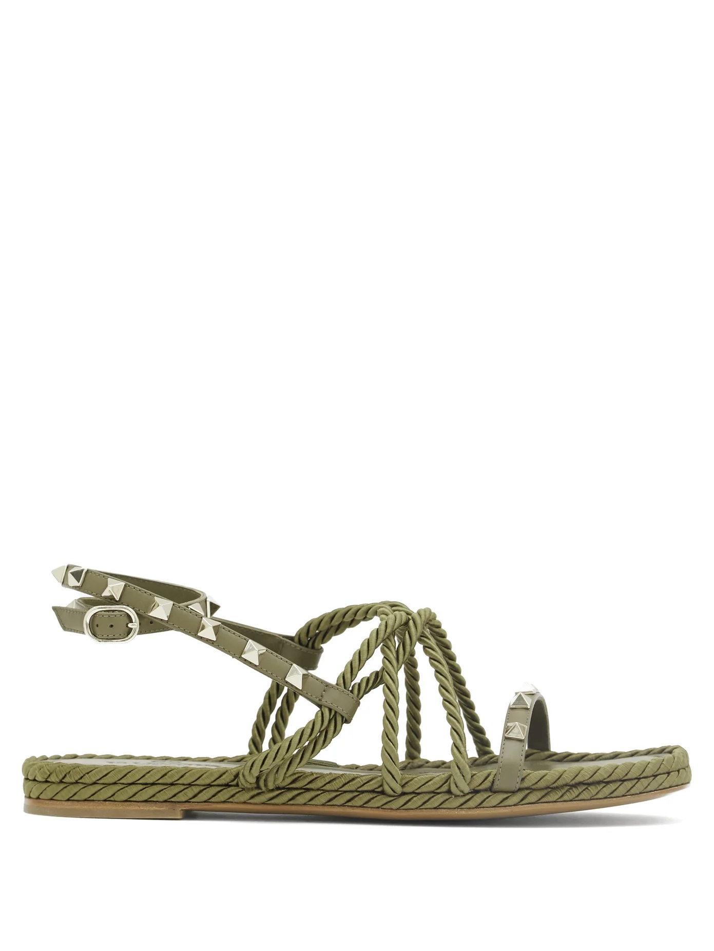 Torchon Rockstud leather sandals - 1