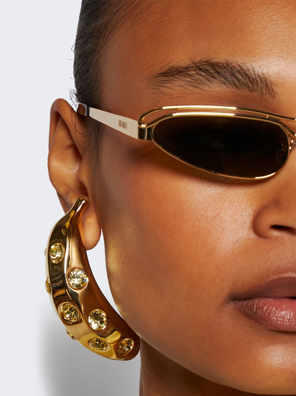 The Banana Earrings Gold - 2