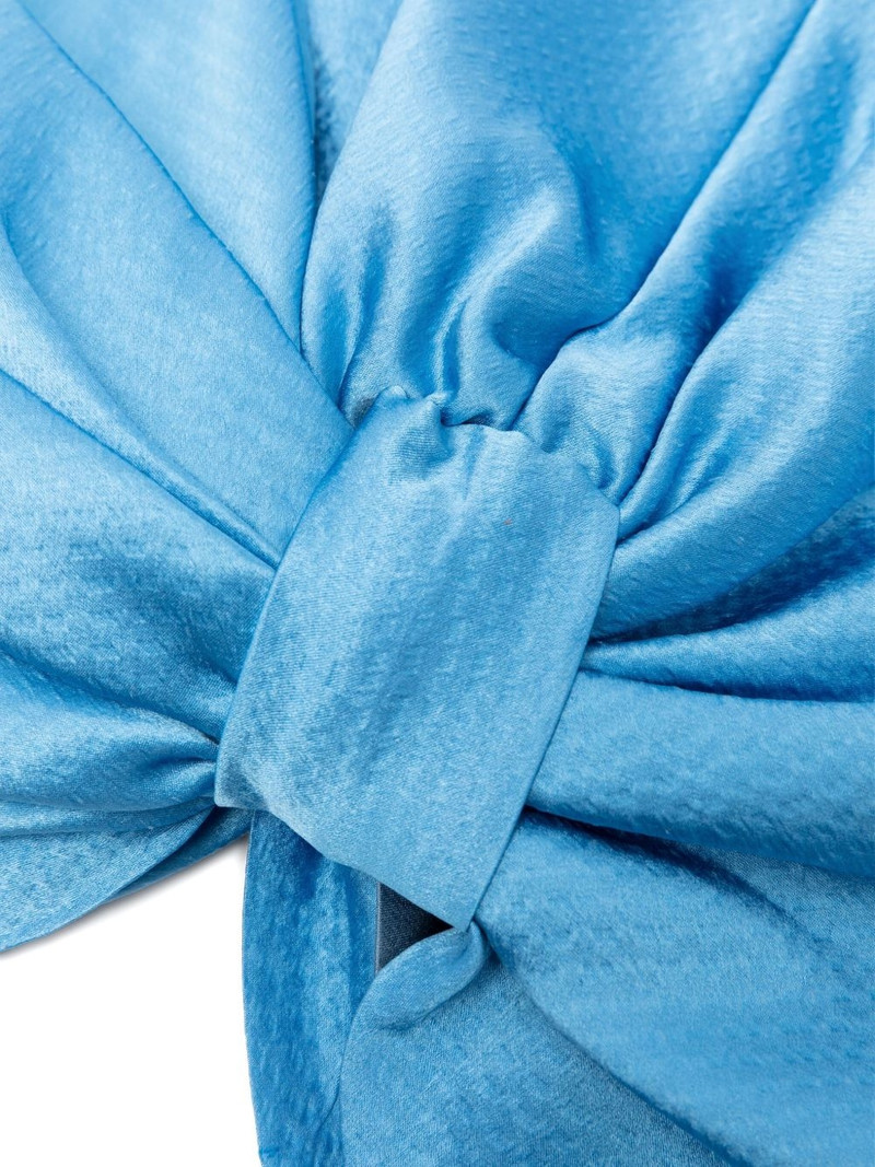 Jennifer Behr twisted satin turban outlook