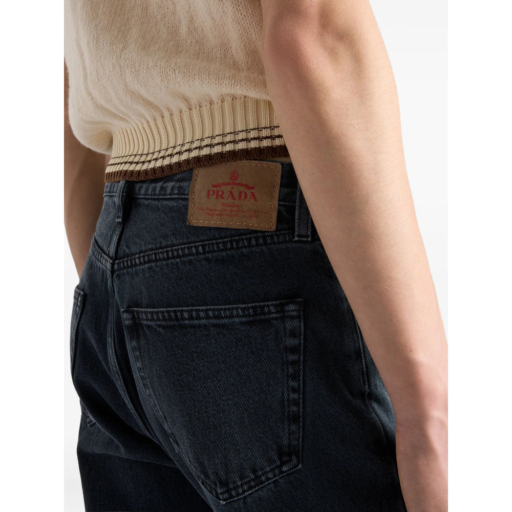 Prada Black Denim - Slim-Fit Jeans Men - 3
