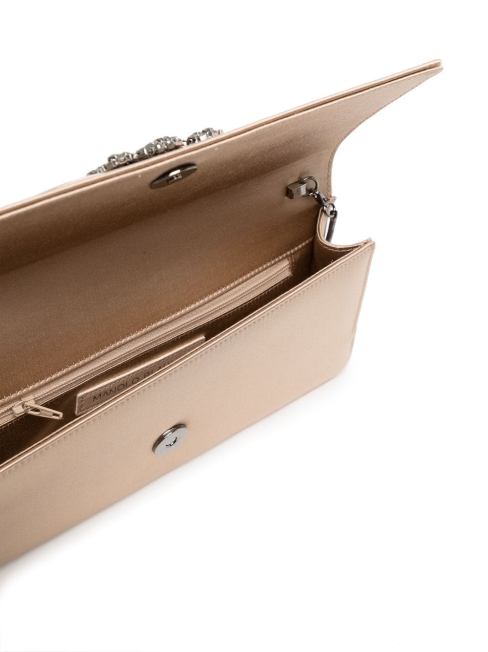 Gothisi crystal-embellished clutch bag - 5
