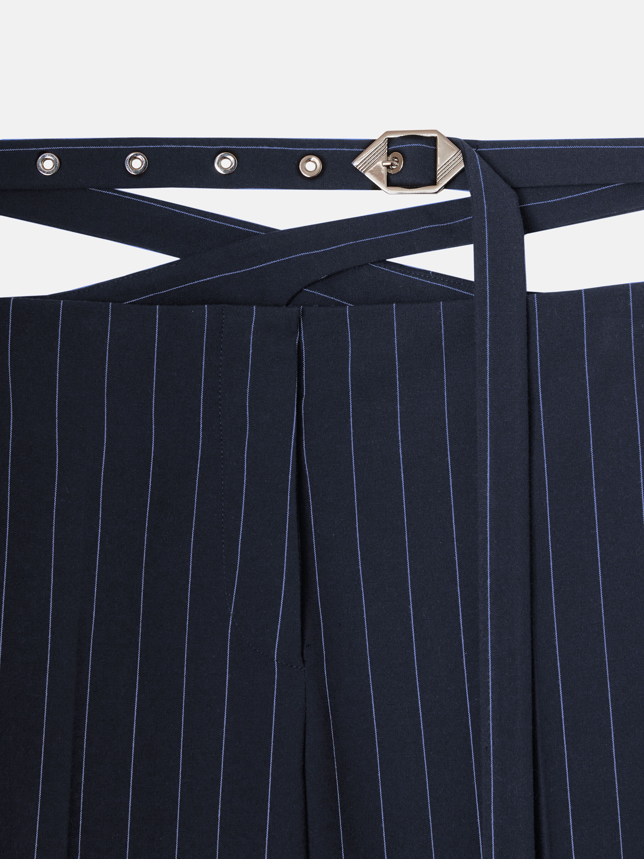 NAVY BLUE AND LIGHT BLUE LONG PANTS - 4