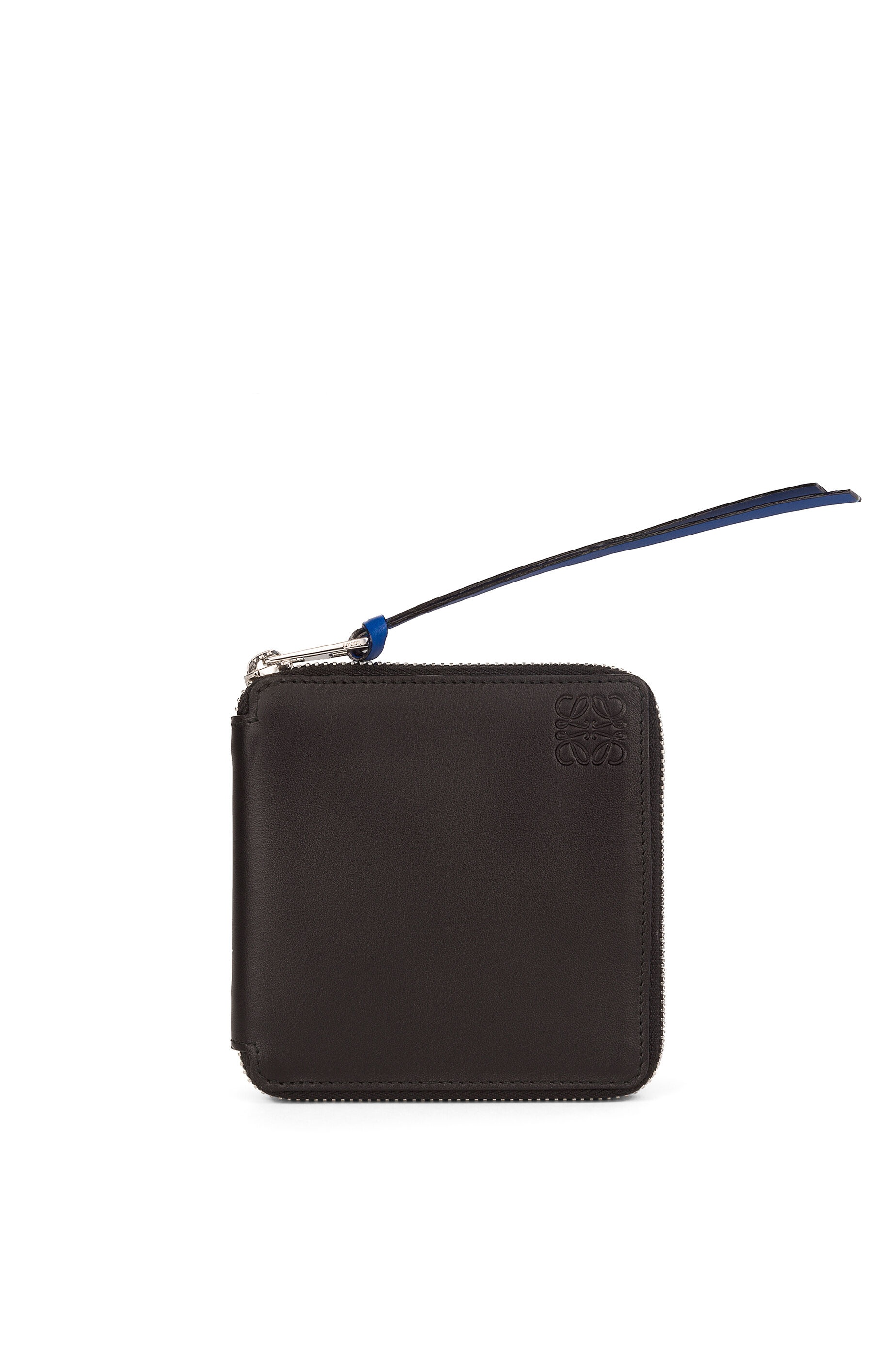 Rainbow Square zip wallet in soft calfskin - 1