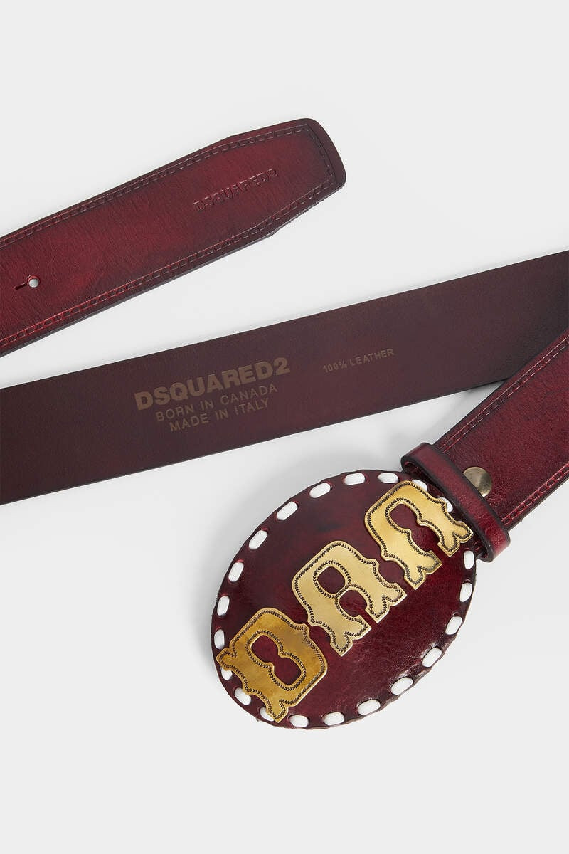 WESTERN DD PLAQUE BELT - 4