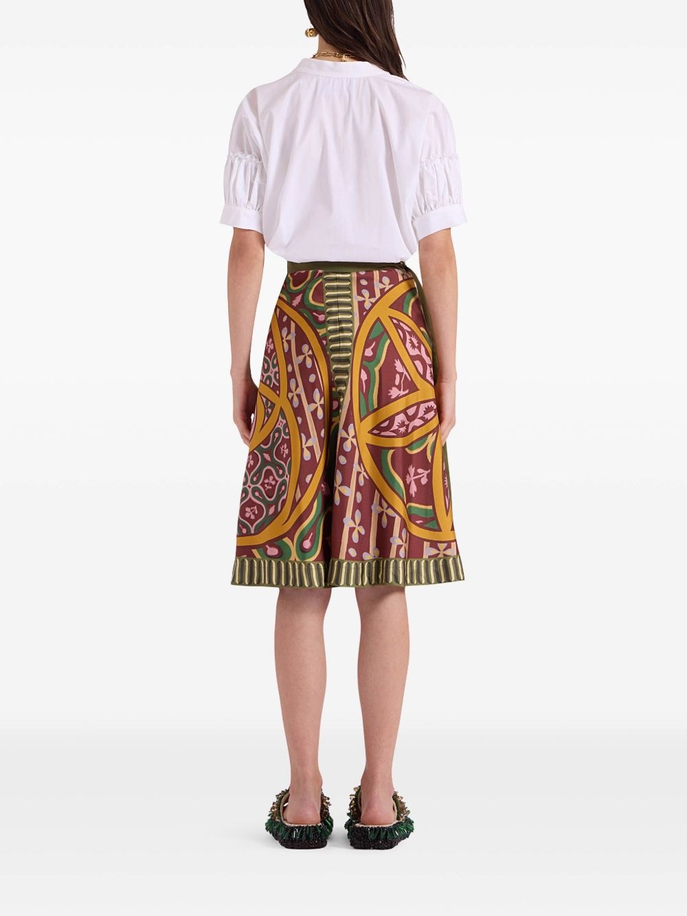 wrap design skirt - 3