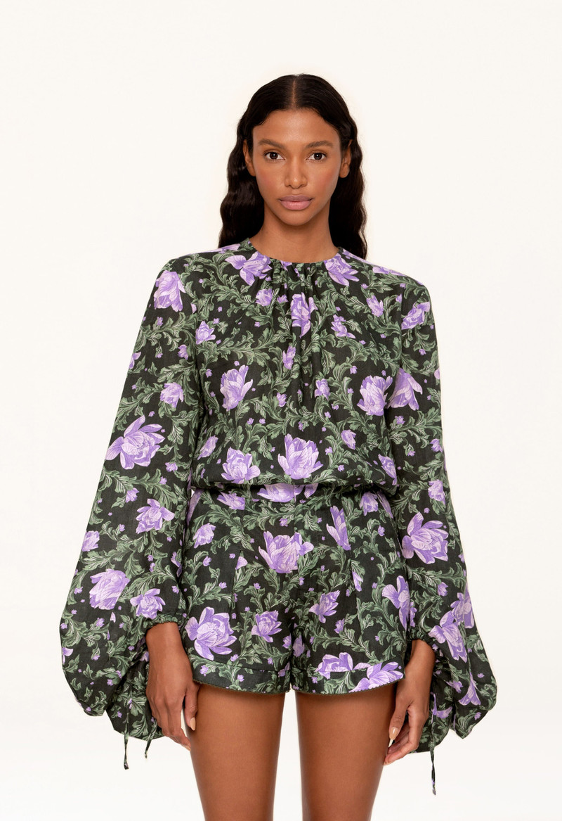 Carmesi Peonia Ocaso Blouse Shirt 5