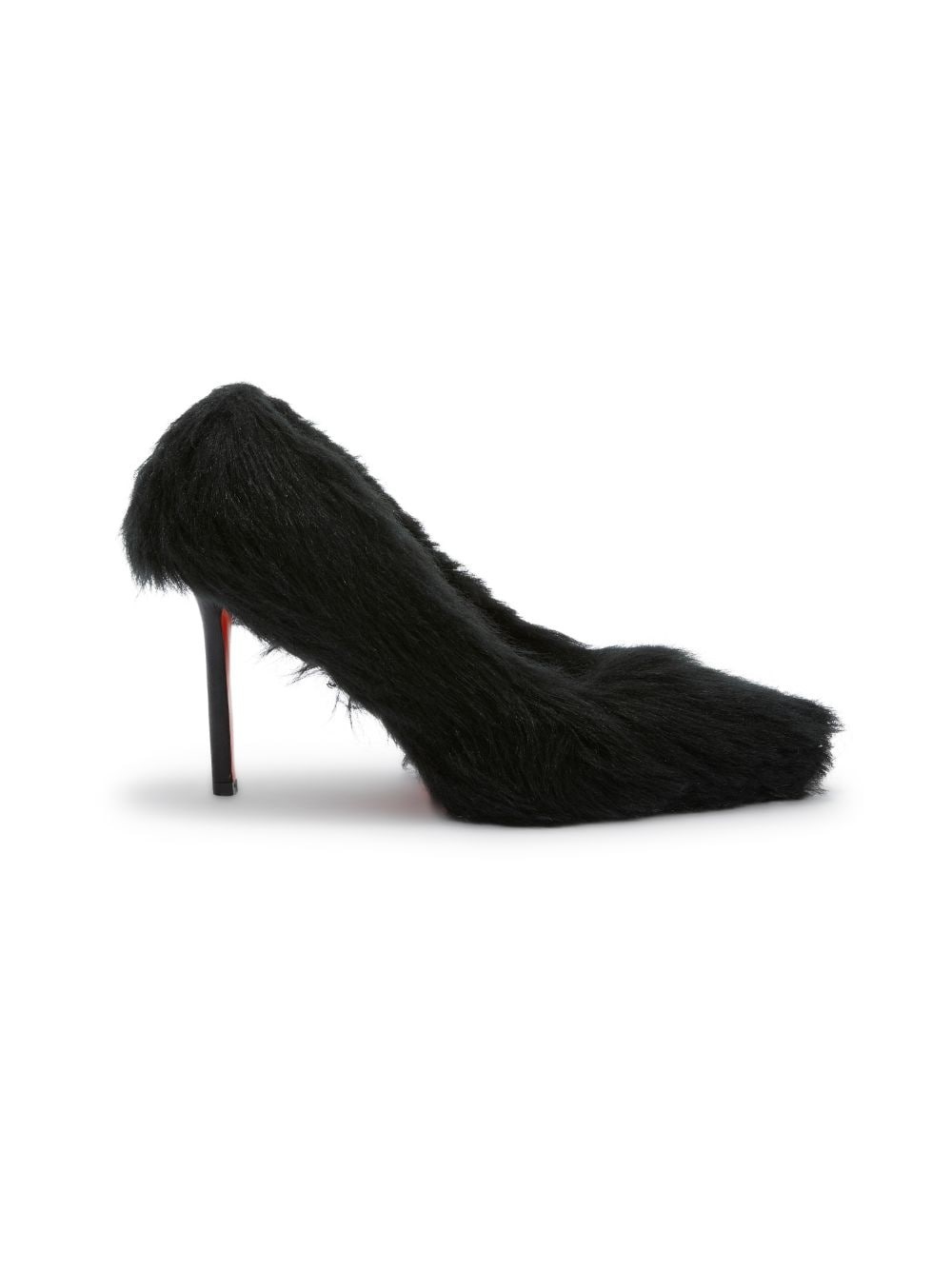 Fur Stiletto Pump - 1
