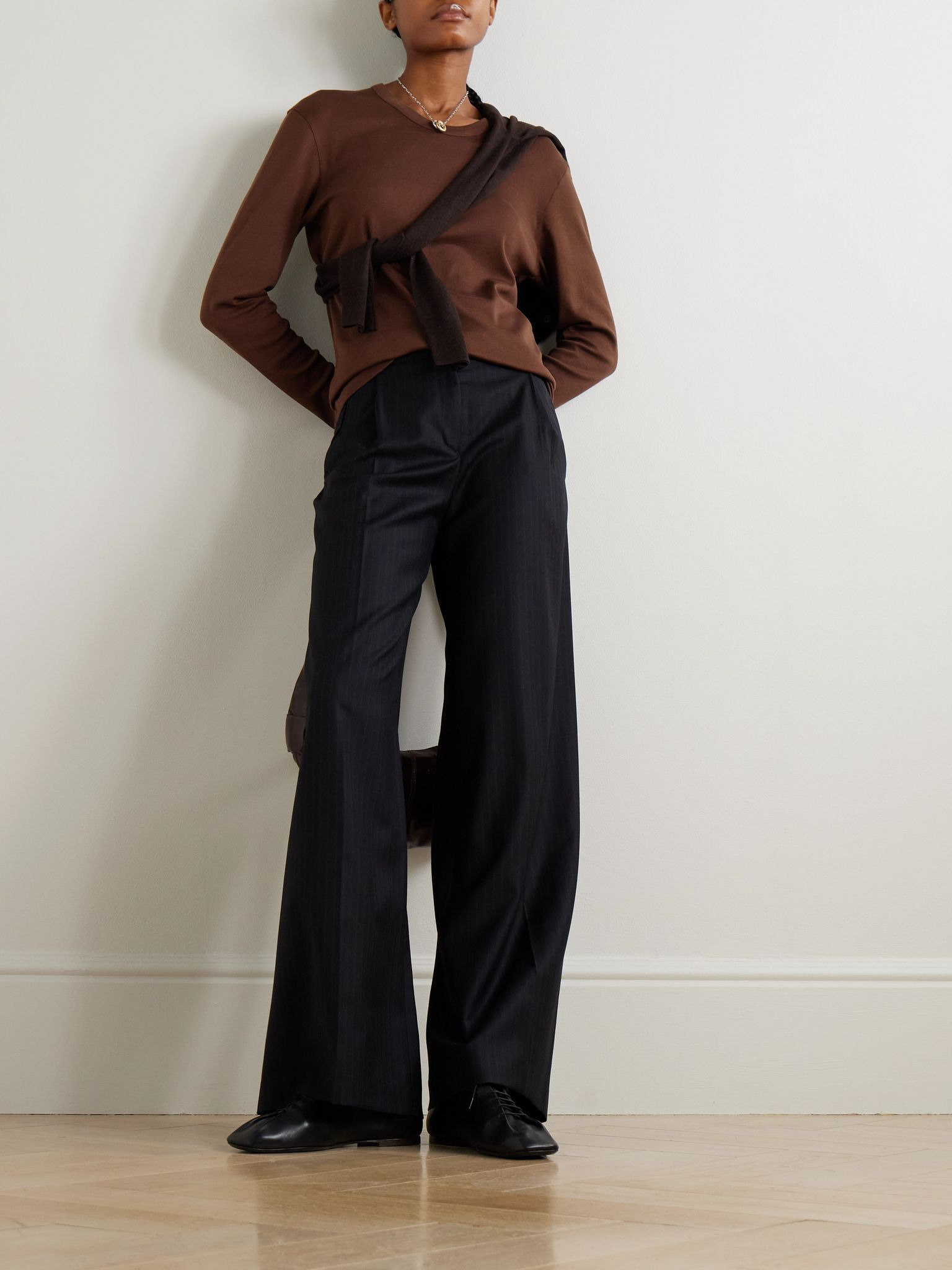 Cotton-jersey T-shirt Brown - 2