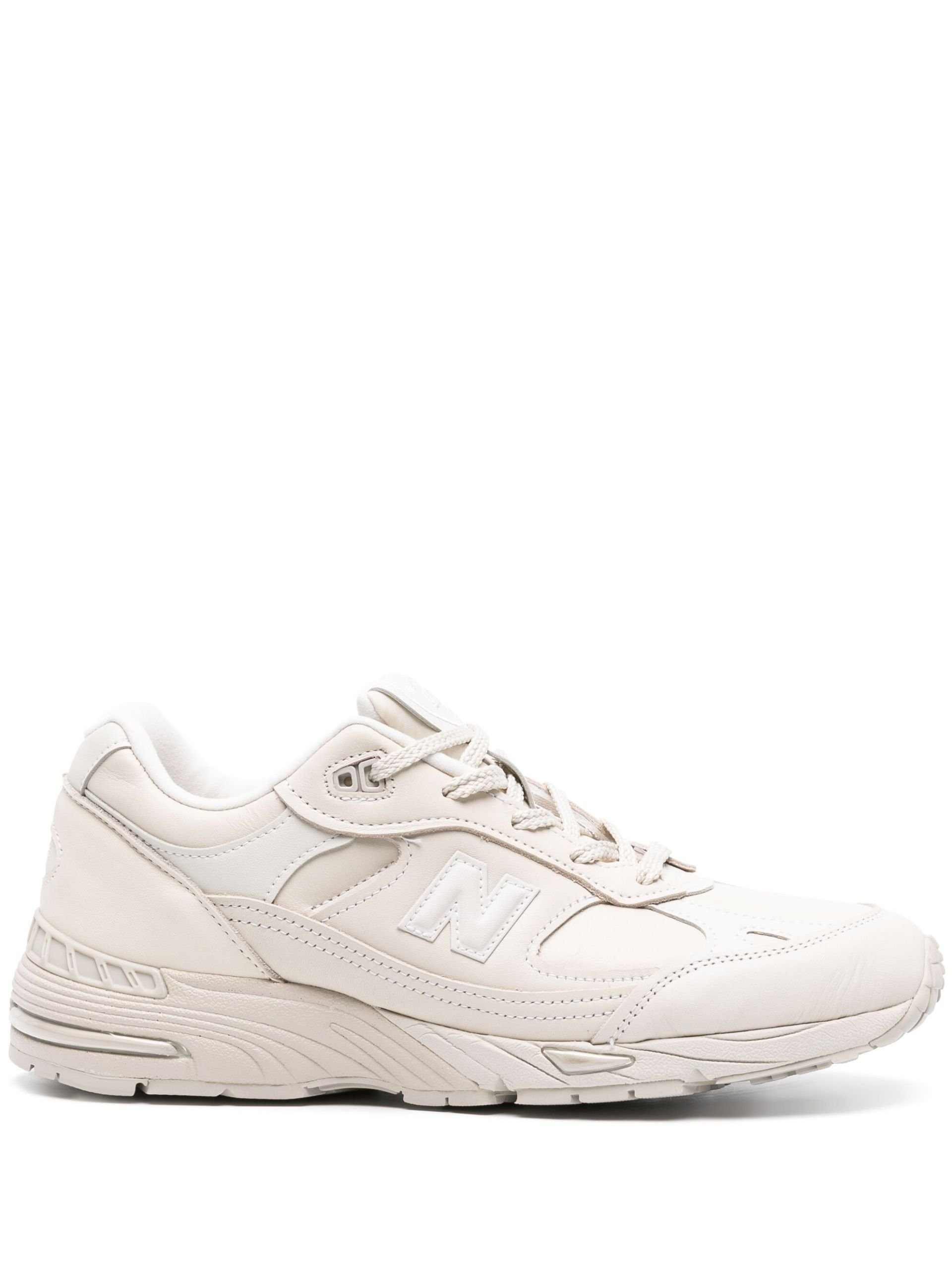 Neutral 991 Leather Sneakers - 1