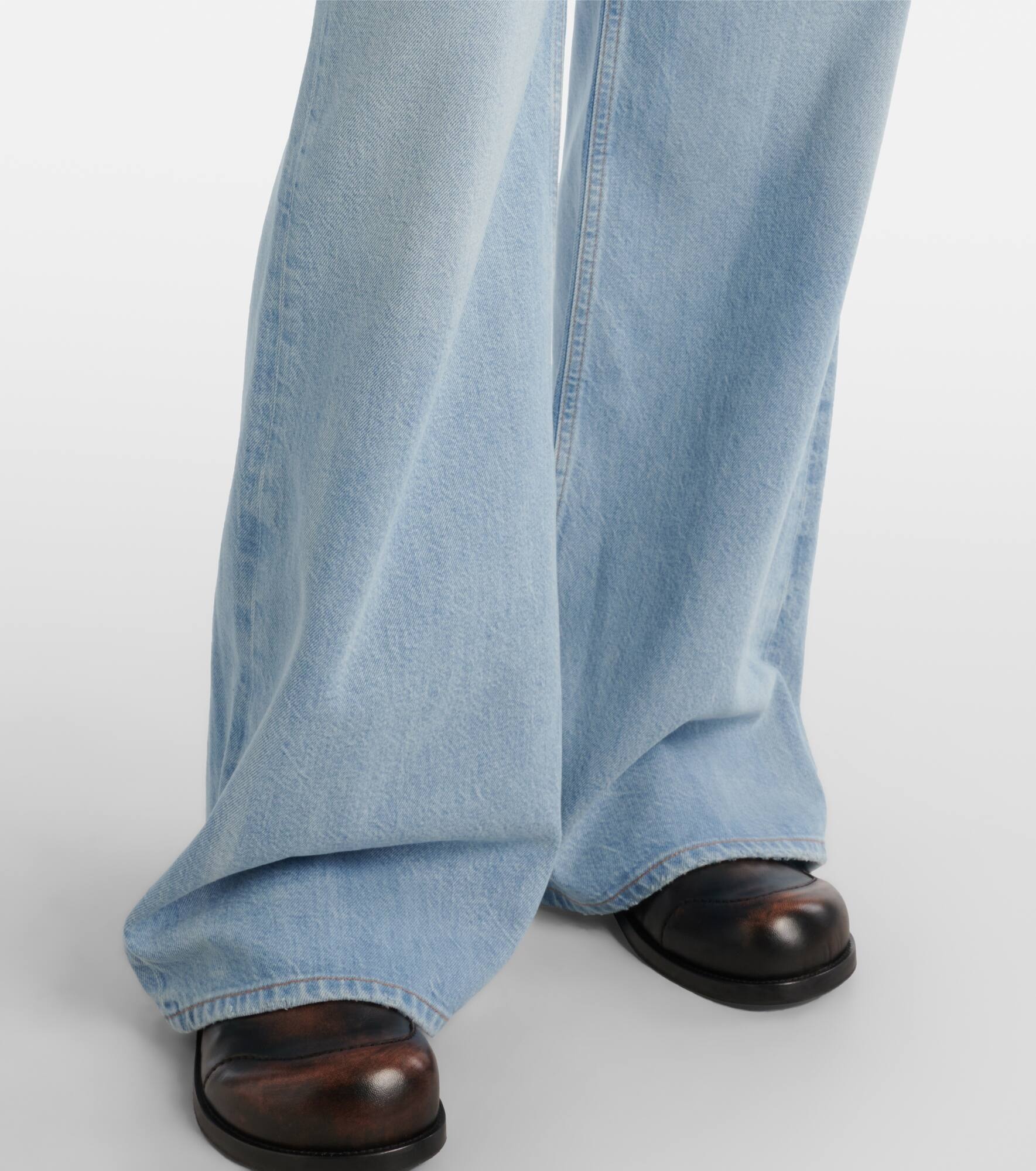 Paloma mid-rise wide-leg jeans - 5