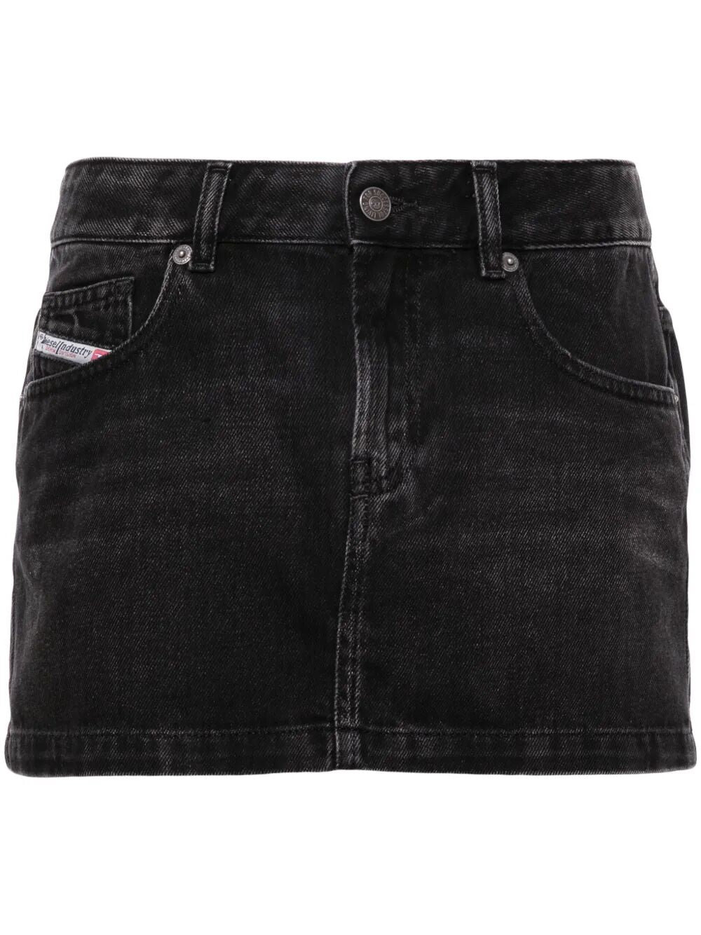 Diesel Women "Ron" Mini Denim Skirt - 4