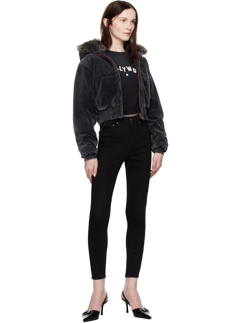 Ksubi Black Hi N Wasted Jeans outlook