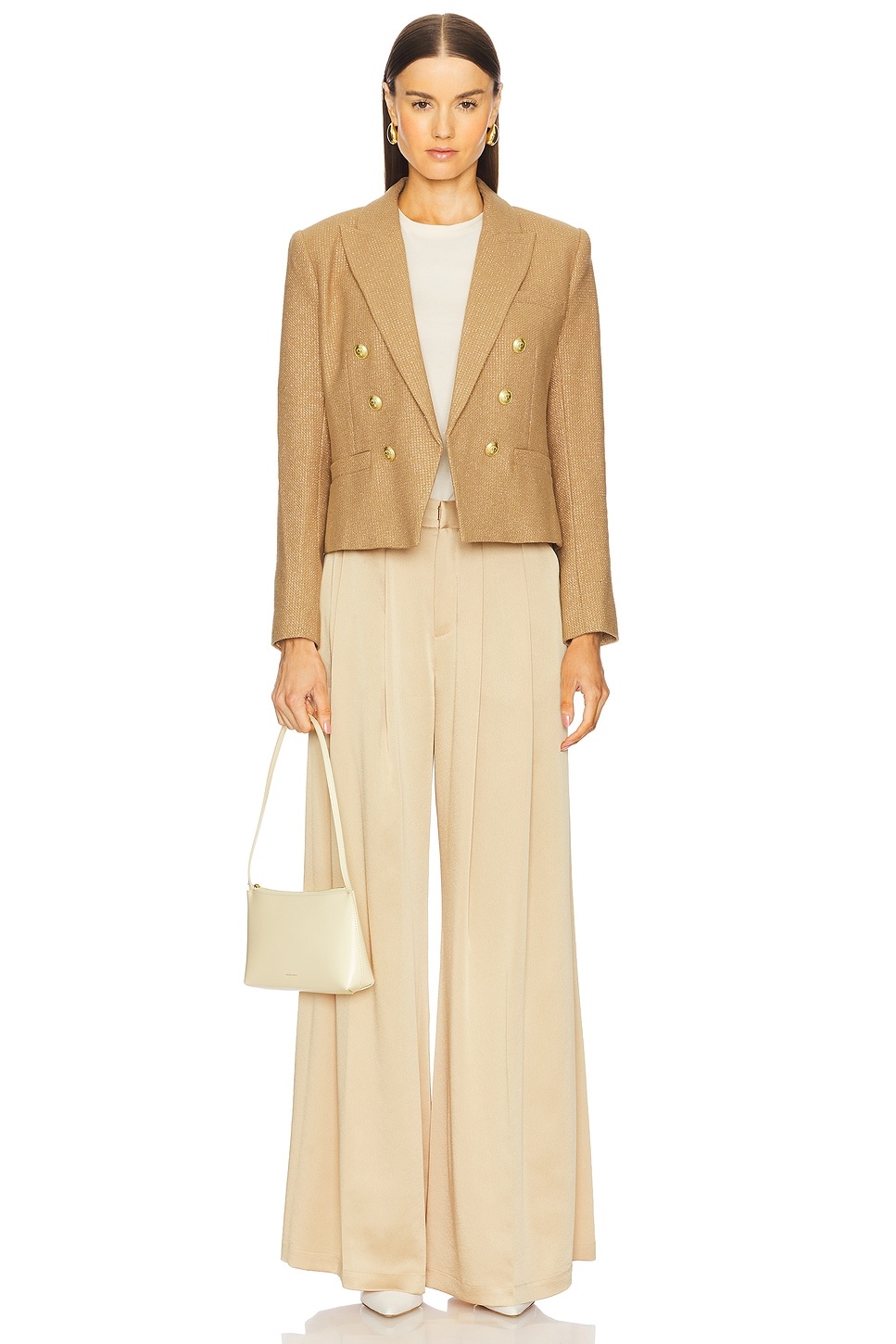 Aubrie Mid Rise Wide Leg Pant - 5