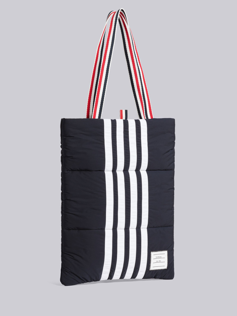 POLY TWILL 4-BAR PUFFER TOTE 3