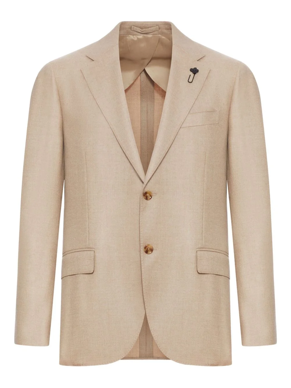 cashmere two-button blazer - 1