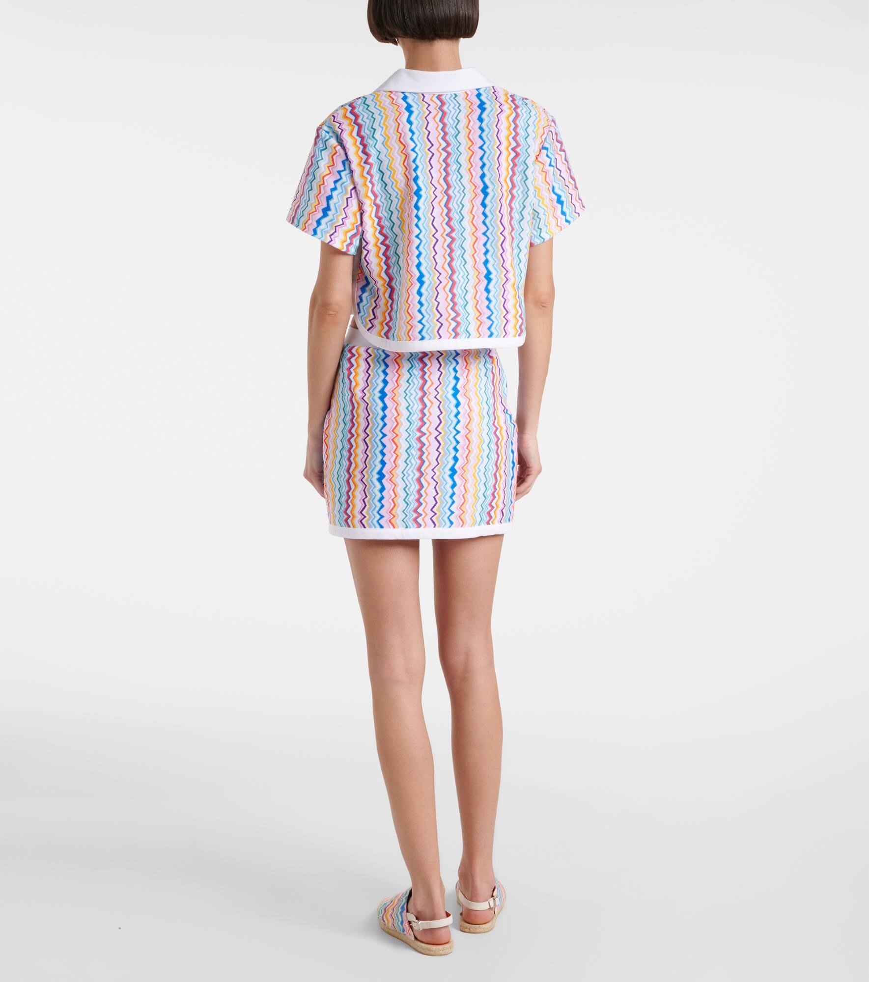 Zigzag crop top - 3