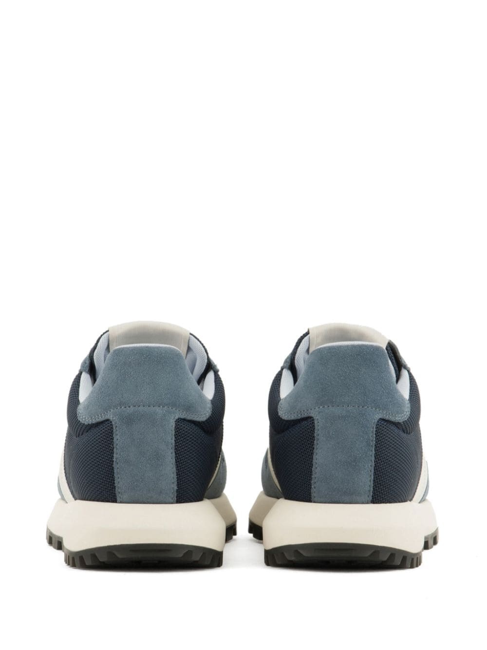 suede mesh sneakers - 5