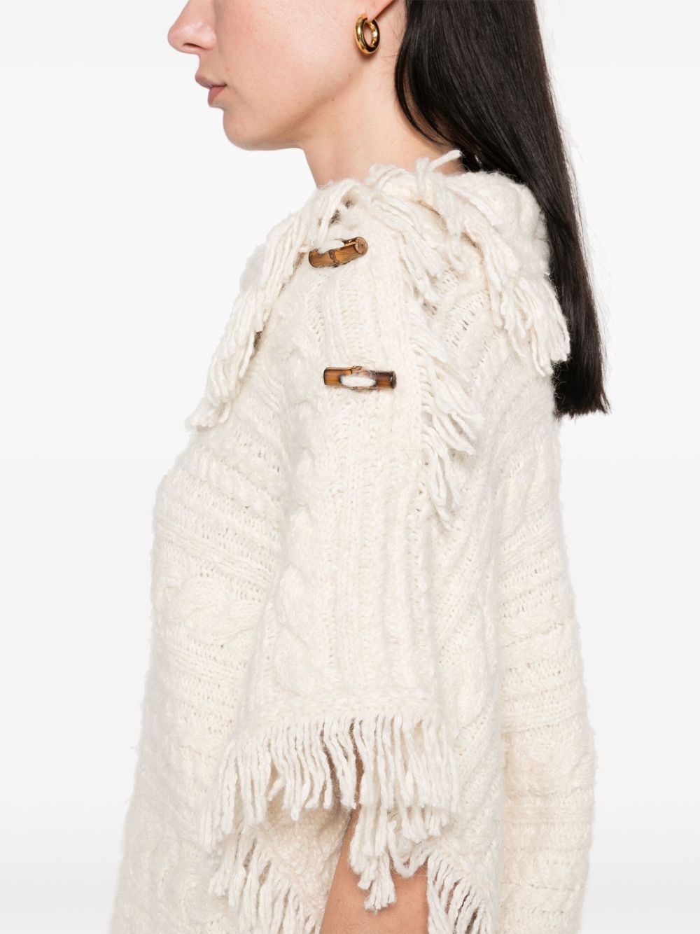 Blanche poncho - 5