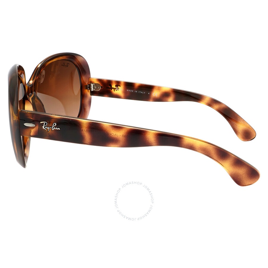 Ray Ban Jackie Ohh II Pink/Brown Gradient Butterfly Ladies Sunglasses RB4098 642/A5 60 - 4