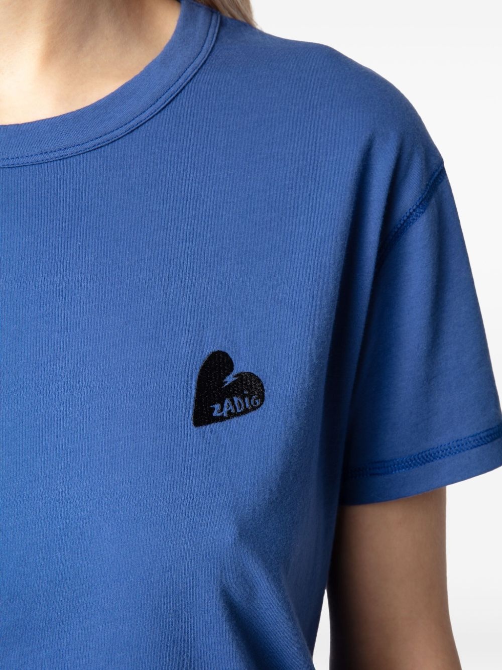 logo print t-shirt - 7